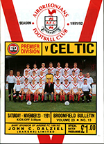 Match programme