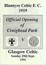 Match programme