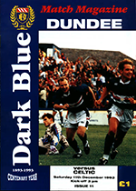 Match programme