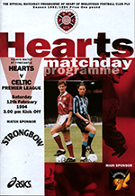 Match programme