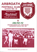 Match programme