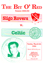 Match programme