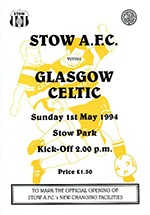 Match programme