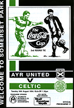 Match programme