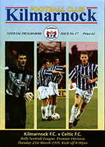 Match programme