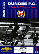 Match programme