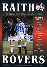 Match programme