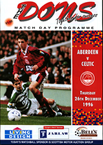 Match programme