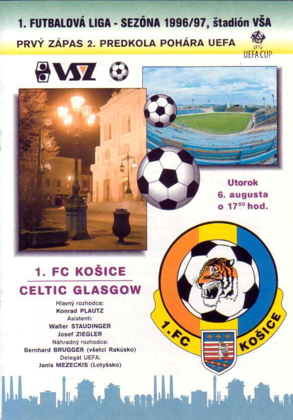 Match programme