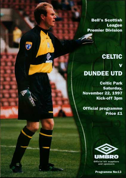 Match programme