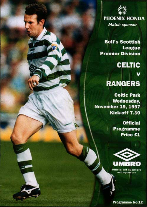 Match programme