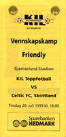 Match programme