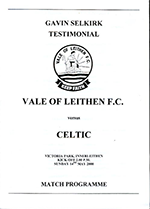 Match programme