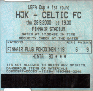 match ticket