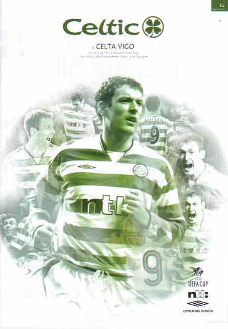 Match programme