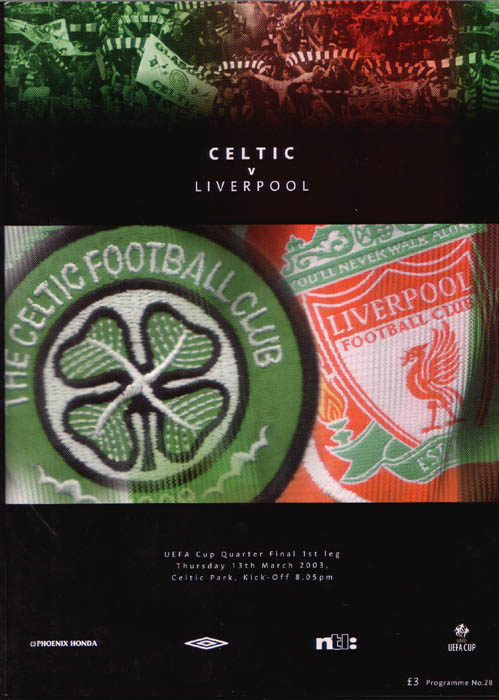 Match programme