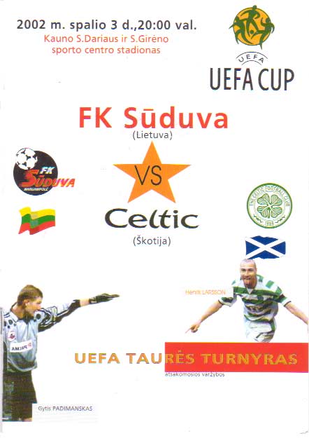 Match programme