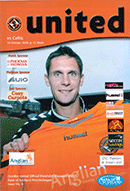 Match programme, ticket, teams