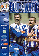 Match programme, ticket, teams