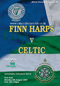 Match programme, ticket, teams