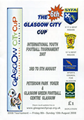 Match programme, ticket, teams