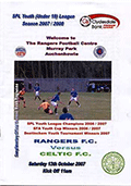 Match programme, ticket, teams