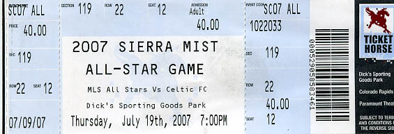 Match Ticket