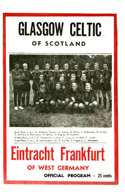 Match programme