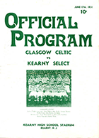 Match programme