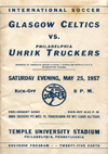 Celtic v Philadelphia Uhrik Truckers 1957