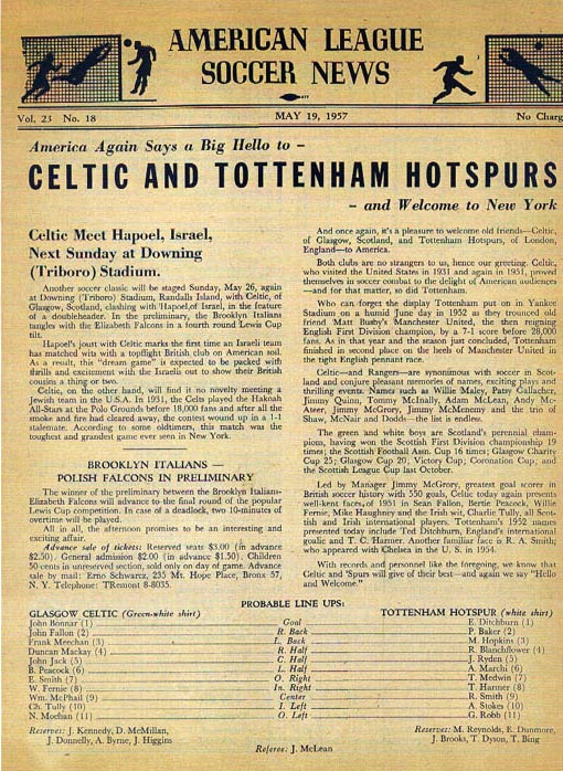 Match Programme