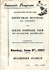 Celtic v Tottenham Hotspur