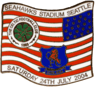 Match Badge for Celtic vs AS Roma 2004