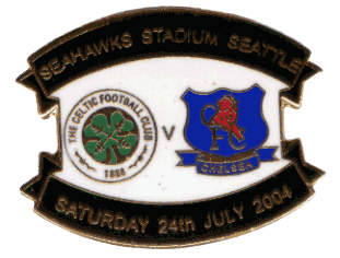 Match Badge for Celtic vs AS Roma 2004