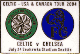 Match Badge for Celtic vs AS Roma 2004